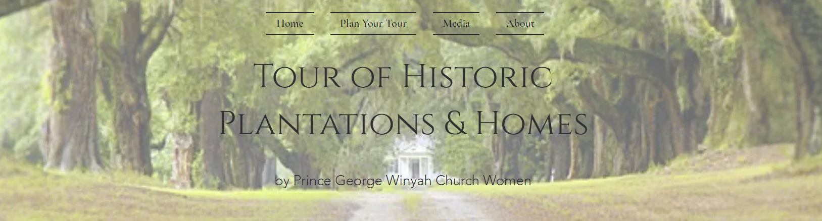 Prince George Tour of Historic Plantations & Homes